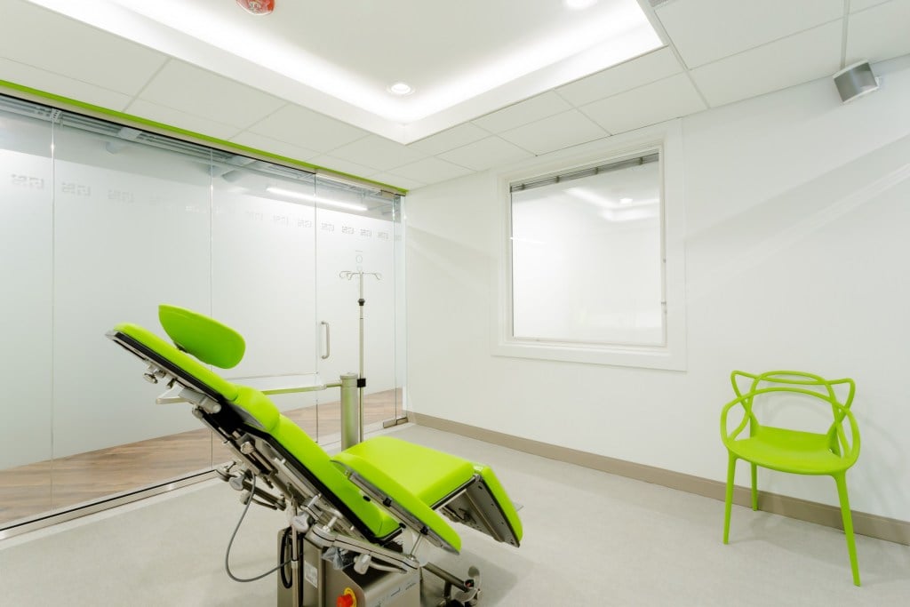 Treatment Room, Winnetka IL Office, Exam Room, Lakeside Oral & Facial Surgery