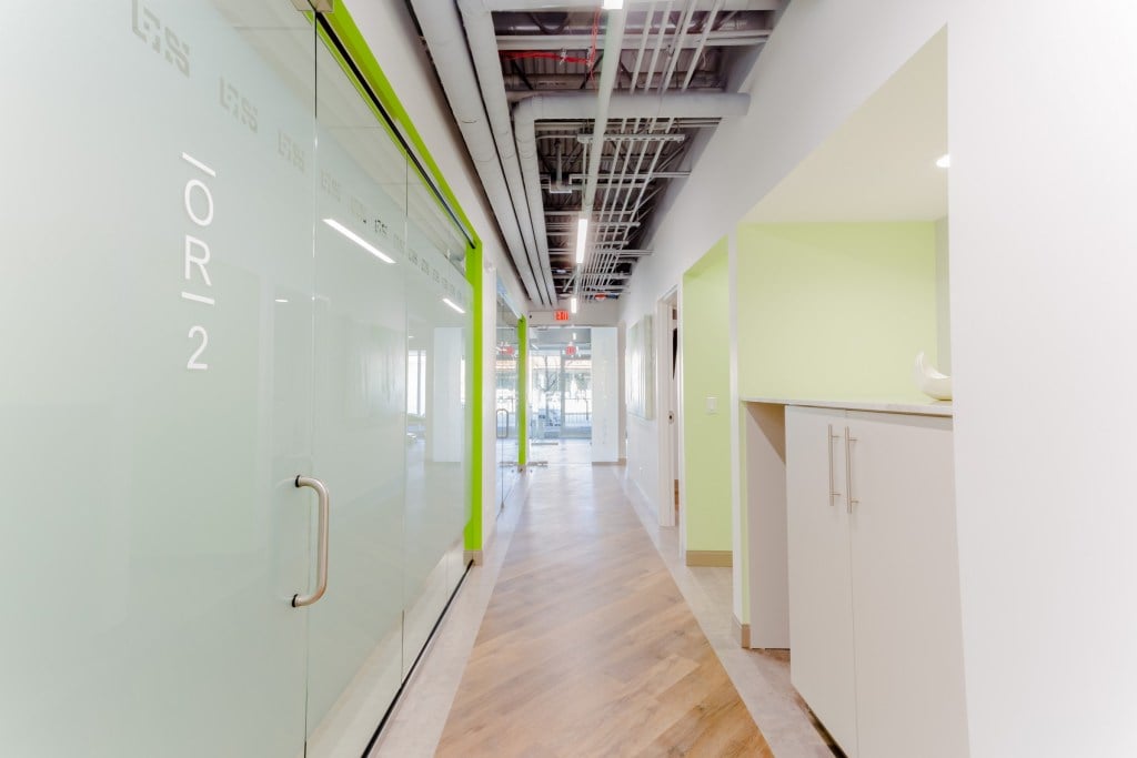 Hallway, Winnetka IL Office, Lakeside Oral & Facial Surgery