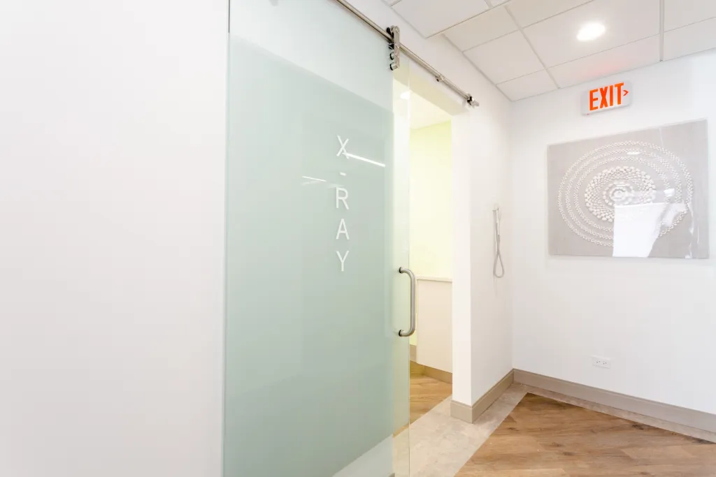 Winnetka IL Office, X-Ray area, Lakeside Oral & Facial Surgery