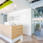 Winnetka IL Office, Reception desk, Lakeside Oral & Facial Surgery
